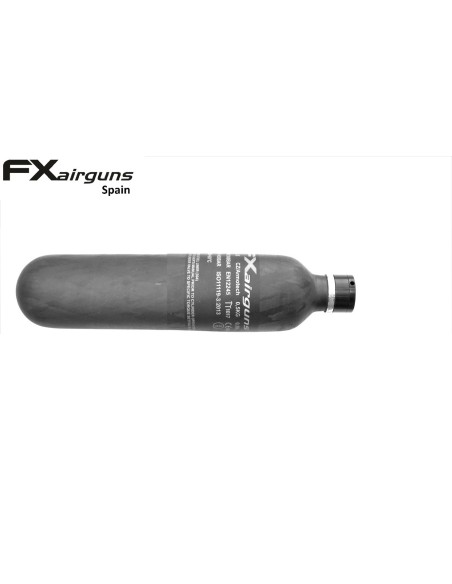 Botella Carbono 480cc 300bar
