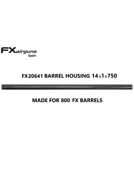 Tubo para cañon 14x750mm.