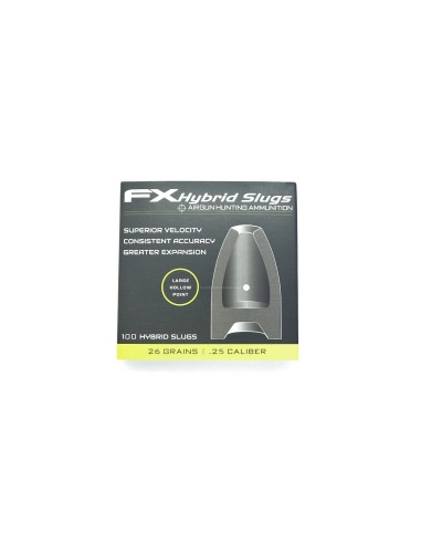 Fx Hybrid Slug.25 26gr. 100ud.