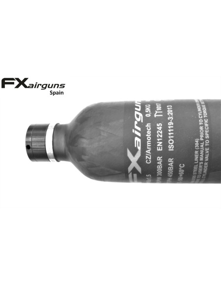 Botella Carbono 480cc 300bar