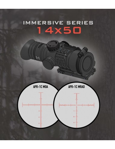 Immersive series 14x50 MRAD