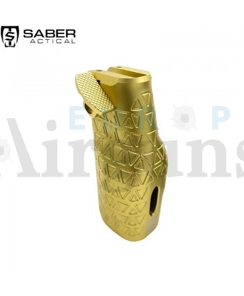 AR-Style Vertical Grip Gold