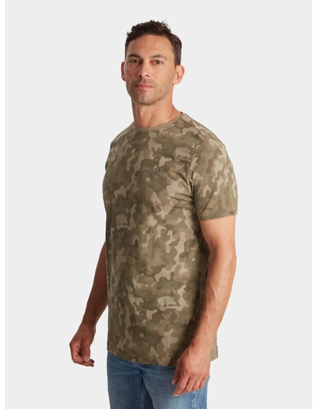 T-Shirt SA green camo