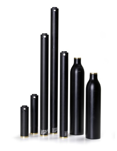Aluminium bottle 400cc 232 BAR.