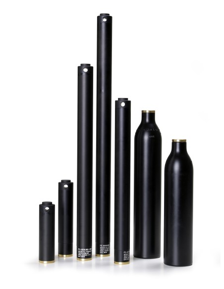 Aluminium bottle 400cc 232 BAR.