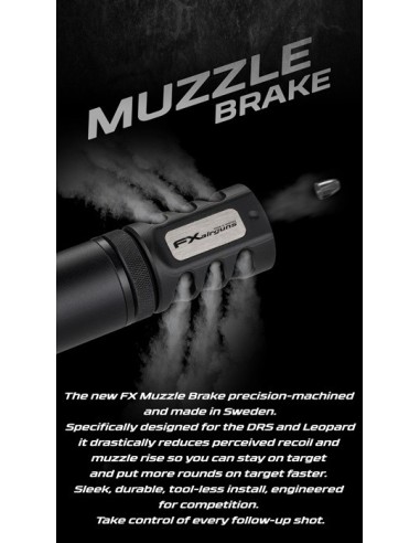 Muzzle break Pro 6,8mm