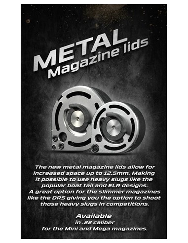 Magazine Lid Mega Stainless 5,5