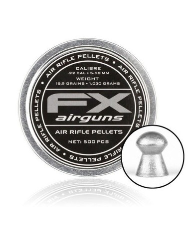 Pellets FX 5.52 (.22)500pcs 16G