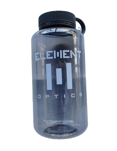 Waterbottle 1000ml Black Lid