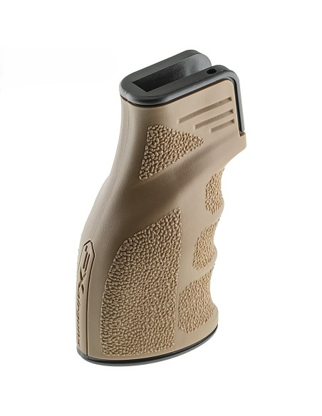 Empuñadura FDE Leopard Gomada