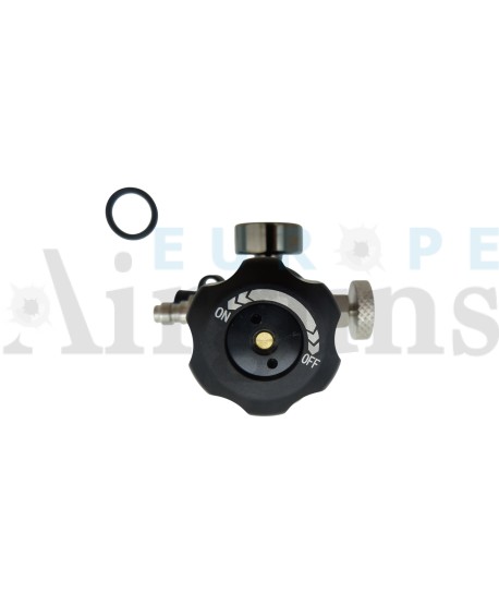 Black Bottle Valve 18M1.5 EuropeAirguns Official Store.