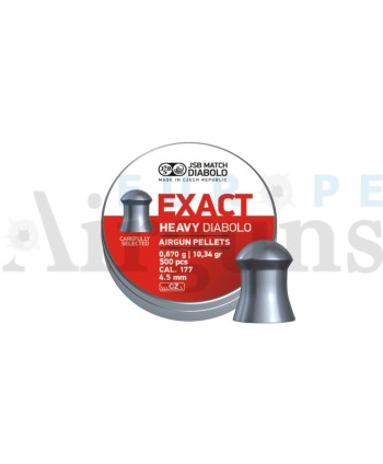 JSB EXACT HEAVY 4.52 500pcs