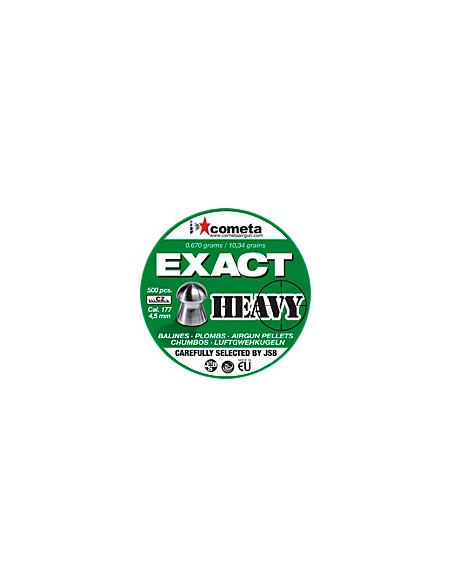 JSB EXACT HEAVY 4.52 500pcs