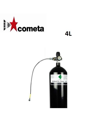Bottle 4 LTS 300 BAR + Hose