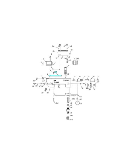 Palanca lateral Impact