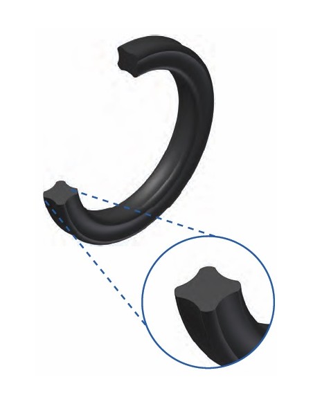 X-Ring 2.90 X 1.78 NBR70