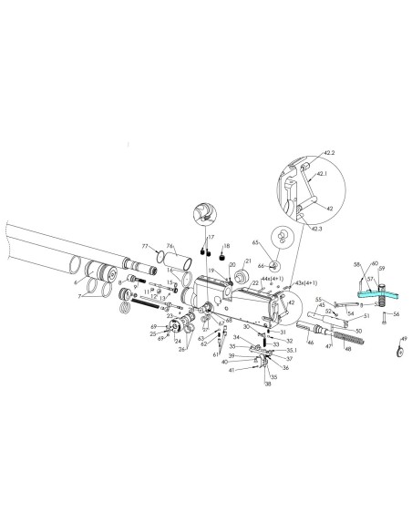 Palanca lateral Dreamline